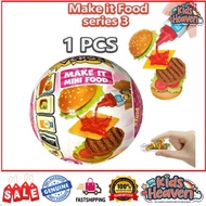 MGA's Miniverse Make It Mini Food Diner Series 3 With Accessories (100.0% Original)