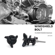 WindScreen Lock Bolt For BMW GS 1200 Adventure R1200GS ADV R 1200 GSA 2004-2016 Windshield Adjustment Mount Screw