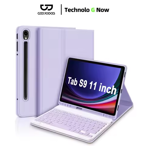 For Samsung Galaxy Tab S9 FE 2023 Keyboard Case Detachable Backlit Keyboard with Case for Galaxy Tab