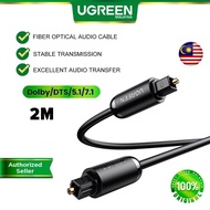 UGREEN Digital Fiber Optical Audio Cable Toslink SPDIF Coaxial Cable Premium Digital Optical for Pla