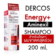 [*ของแท้ ฉลากภาษาไทย][2 ขวด] Vichy Dercos Energy+Aminexil/Anti-Dandruff 2in1 Conditioning Shampoo วิ