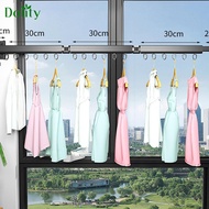 Dolity Cloth Dryer Rack Clothes Airer Wall Mount Save Space Retractable Clothes Hanger Rack Clothes 