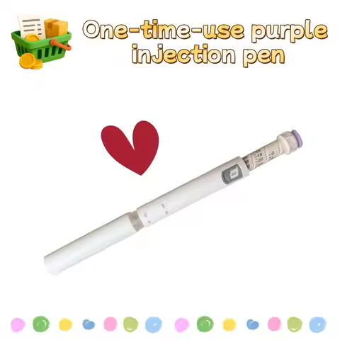 Disposable injection pen, magic needle, beauty needle, peptide injection pen, precise dosage (exclud