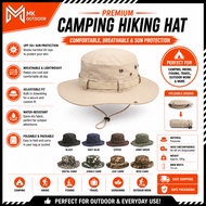 Topi Camping Hat Hiking Hat Topi Bucket Hat Fishing Hat Fisherman Hat Jungle Hat Sun Hat Topi Rimba 