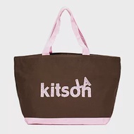 Kitson SPRINKLE帆布托特包-咖啡粉