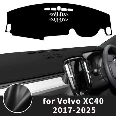 for Volvo XC40 2017-2025 EV Dashboard Cover ​​Fit Dash Mat Sun Protection Anti‑Reflection Cover Dash