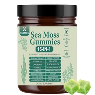 16 in 1 Seaweed Jelly, Contains Bladder Algae and Burdock Root-Organic Irish Seaweed Supplement, Use