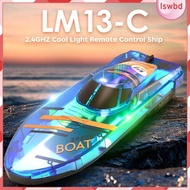 [lswbd] RC Racing Boat Summer Water Toy Control Boat for Adults Lakes Ponds