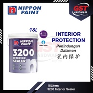 Nippon Paint 18L 3200 Interior Wall Sealer Cat Sealer Paint Nippon Sealer Nippon Paint Undercoat 底漆