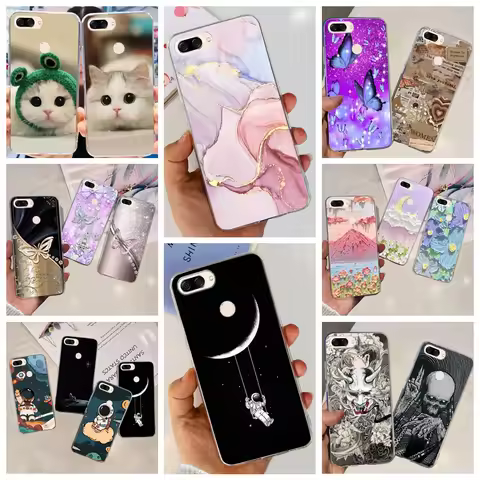 For ASUS ZenFone Max Plus M1 ZB570TL Case X018D Soft TPU Clear Silicone Fundas Protective Cover For 