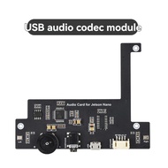 【LB0P】-USB Audio Codec Module for Nano Sound Card Driver-Free Onboard 2CH Speaker Interface for Nano