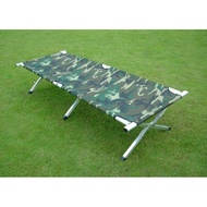 Foldable Camping Bed Portable Cot With Bag Camouflage Military Army Katil Lipat Askar Celoreng