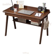 Computer Table Study Table Office Desk Solid Wood With Drawer/chair Nordic Multifunctional Japanese 
