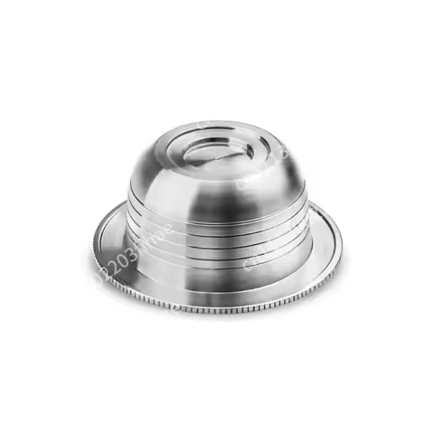 Compatible bialetti home reusable coffee capsule stainless steel filter capsule shell