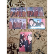 UNIT SEVENTEEN ONLINE CONCERT POWER OF LOVE OFFICIAL TRADING CARD