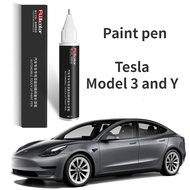Effective Paint pen for car Suitable For Tesla Model 3 And Model Y Silver Paint Touch-Up Pen Silver Roadster Accessories Paint Boss Wheel Hub Cover Repair