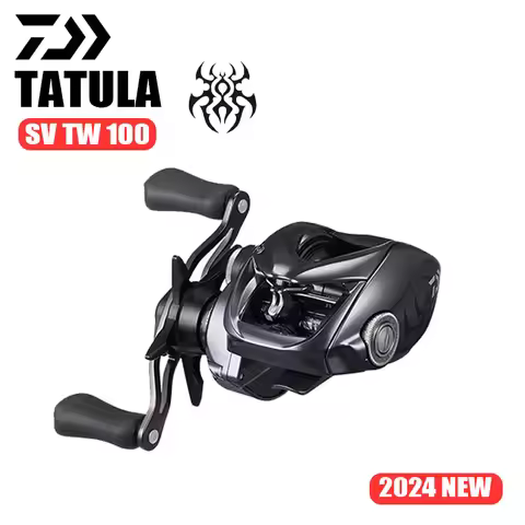 2024 NEW DAIWA TATULA SV TW 100 Casting Reel 195g TWS Max Drag 5kg 7/1BB UTD Supercast Fishing Reel 