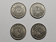 1968年澳門1元硬幣4個(包郵)