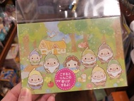 原裝日本廸士尼 Disney Ufufy 系列 雪菇七友 小矮人 Post Card 名信片