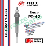 HKT 100% Made In Japan Heater Glow Plug PI-42 / 9-82511978-0 for Isuzu Truck Lorry Bus ELF C240 (10.