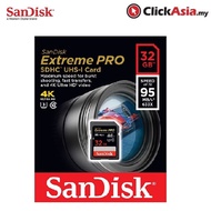 Sandisk 32GB Extreme Pro USH-I SDHC Class10 - 95mb/s (SDSDXPA-032G-X46)