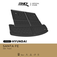 3D Mats พรมปูพื้นรถยนต์ HYUNDAI SANTA FE SUV (MX5) 2025 - 2026  พรมกันลื่น พรมกันนํ้า พรมรถยนต์