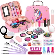 Tas Kosmetik Putri Duyungchildren Pretend Plays Make Up Kit Set Mainan Make Up Anak Dengan Fungsi As
