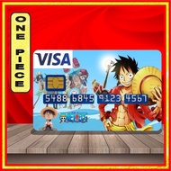 (BUY 1 FREE 1) STICKER ATM CARD ONE PIECE