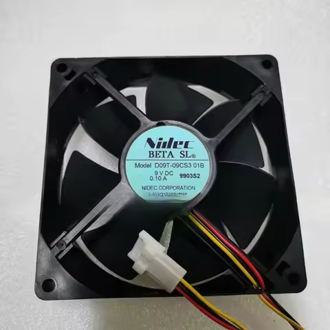 Fan motor for refrigerators D09T-09CS3/09CS2 01B BETASL 9V 0.10A NR-F500TX -TH