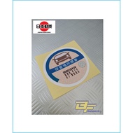 [Export Spec] JDM style Japan road tax sticker
