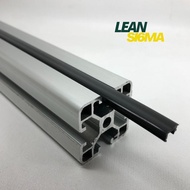 Cover Slot Flat 10mm Seal for Aluminium Profile 4545 series