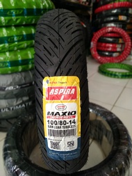 Ban Luar Aspira SPR 40 100/80 ring 14 Tubeless Original untuk motor metic Beat Vario Mio Fino scoopy