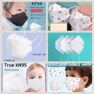 Ready Stock 🇲🇾KF94 KN95 kids face mask children mouth mask baby mask kn95  disposable face mask kore