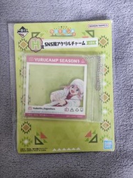 一番賞搖曳露營SEASON3 H賞SNS 風格壓克力吊飾各務原撫子款