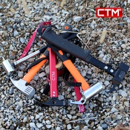 Forged Peg Hammer Camping Tent Peg Stopper Backpacking Peg Removal Hammer Tool