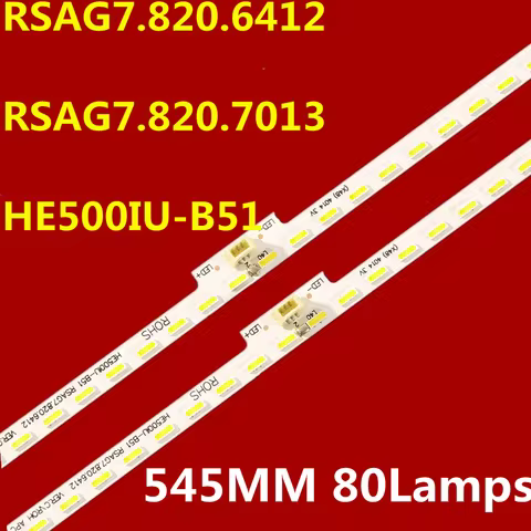 545MM LED Backlight Strip 80lamps H50M5500 LED50K5500US LED50EC660US RSAG7.820.6412 RSAG7.820.7013 H