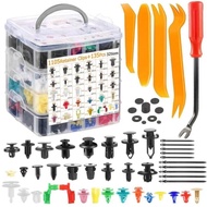 UNIVERSAL CAR RIVET BOLT 1240PCS + 200PCS RIVET TOOL - 415PCS DASHBOARD BODY REPAIR TOOL SET
