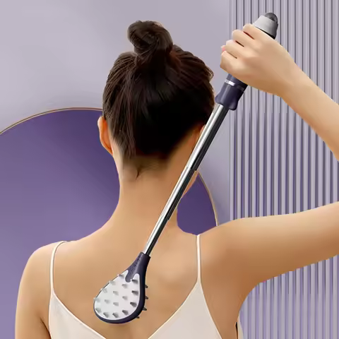 1Pcs Back Scratcher Telescopic Scratching Back Scratcher Massager Kit Scraper Extendable Telescoping
