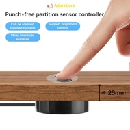 ADL Sweep Dimmer Sensor Penetrating Switch 12V-24V Wood Panel Touch Switch LED Dimmable Touch Sensin