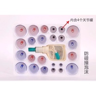 KZ-024 24 pieces Kangzhu Brand cupping set. Alat Kop Angin/Alat Bekam Berkualitas Cupping Kit Isi 24
