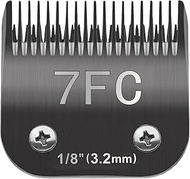 TRAH 7FC Blade Dog Grooming Clipper Replacement Blades Compatible with Andis Dog Clippers,Most A5,KM
