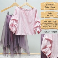 G&g Girls Suits BA032 - Kids Clothes - Kids blouse - Kids Skirt Suits