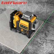 Laser Level Green Beam 12 Line 3D Alarm Pendulum Lock