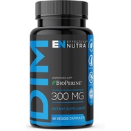 Dim Supplement 300mg Capsule - Extra Strength Diindolylmethane DIM + BioPerine - Estrogen Blocker fo