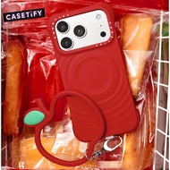 Casetify - Heart / Flower / Fruit Phone Wristlet (red, pink, black, periwinkle) cherry