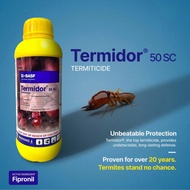 BASF Termidor® 50 SC Fipronil Termiticide for Anay/Termites Odorless Insecticide Waterbased Pesticid