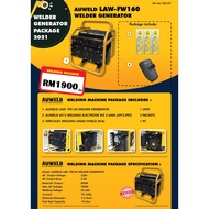 Auweld Welder Generator 160AMP Petrol Engine LAW-FW160