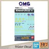 Bandai HGUC Gundam Decal for MS Zeon 2 GD-29 57497 HGUC Zeon Gundam Decal Zeon Water Decal Mobile Su