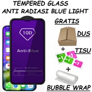 TEMPERED GLASS ANTI BLUE POCO F3 F3 PRO F3 GT F4 F4 GT ANTI RADIATION BLUE LIGHT GLOSSY FULL COVER