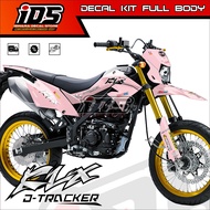 Decal KLX D Tracker Full Body Stiker KLX Tracker Full Body Dekal KLX D Tracker Polos